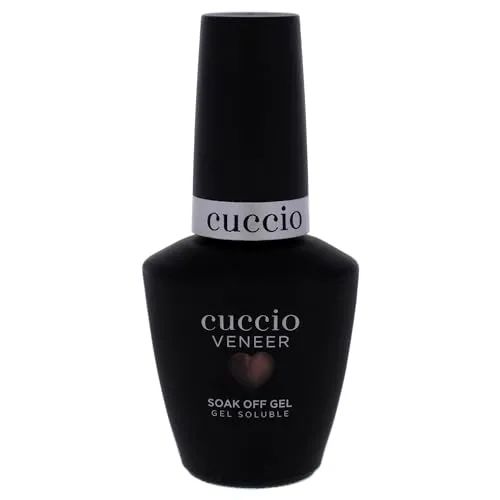 Cuccio Veneer Soak-Off Gel   Colour Nail Lacquer Rose Gold Slippers