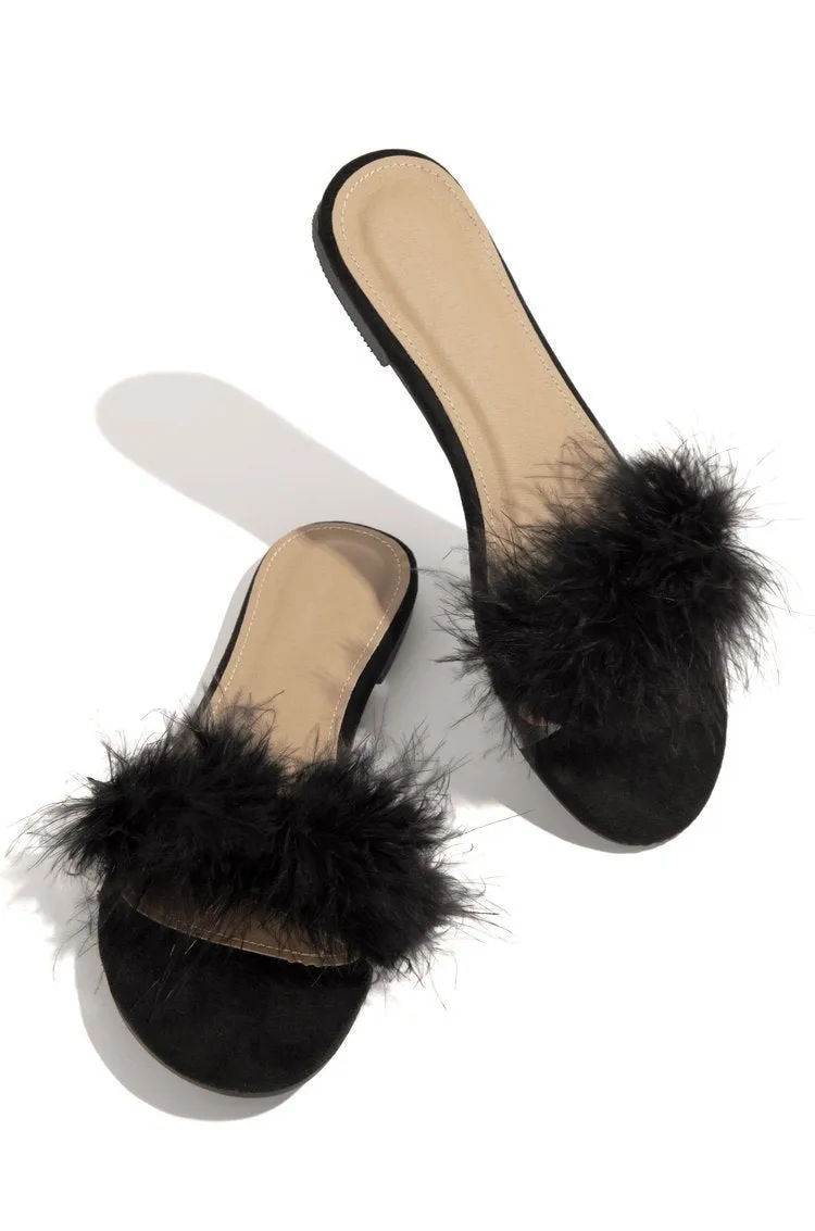 Fashion Plush Slippers for Women