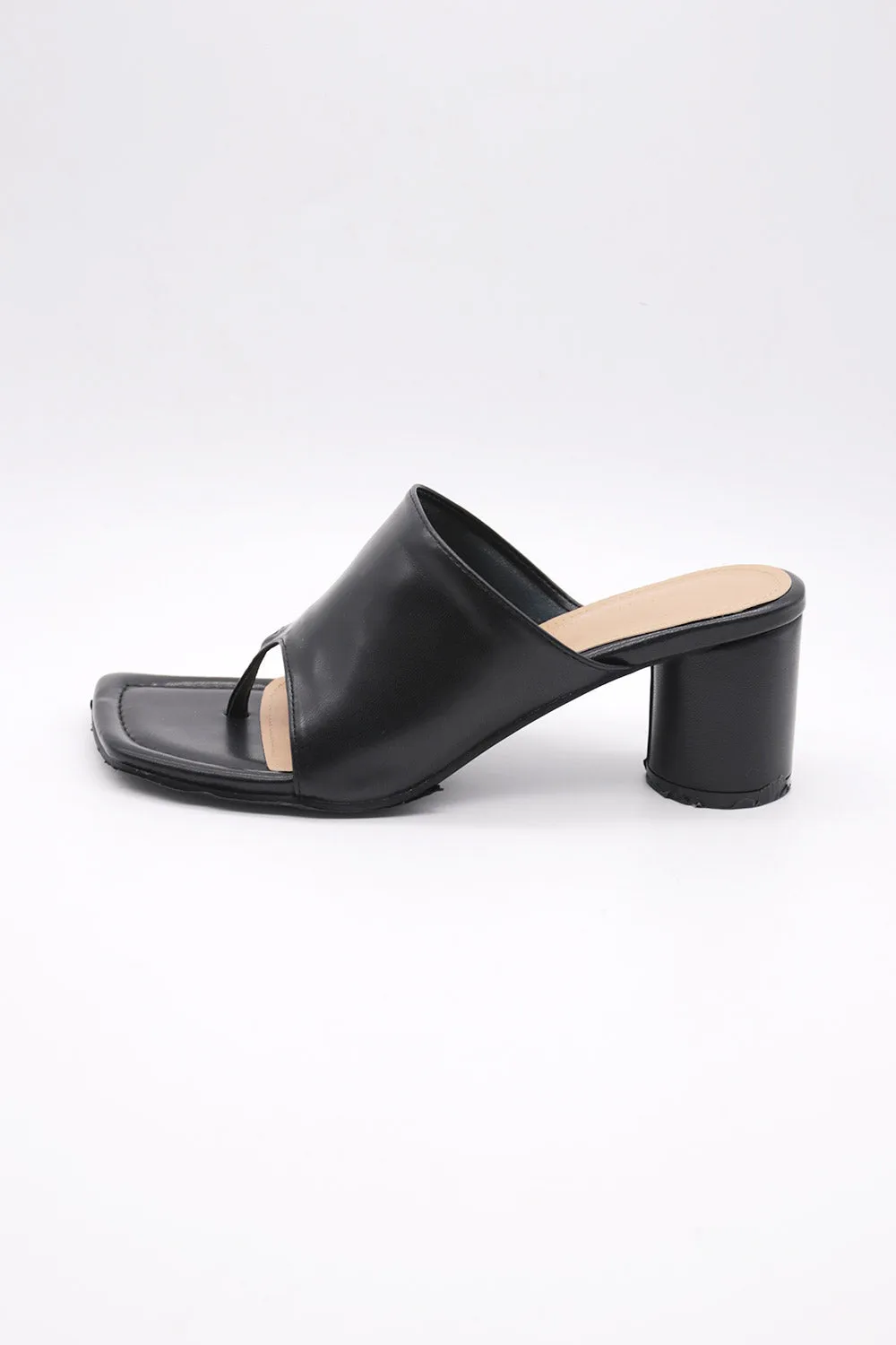 Fio Open Toe High Heel Slippers