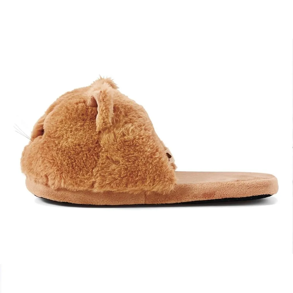 Fluffy Cat Slippers