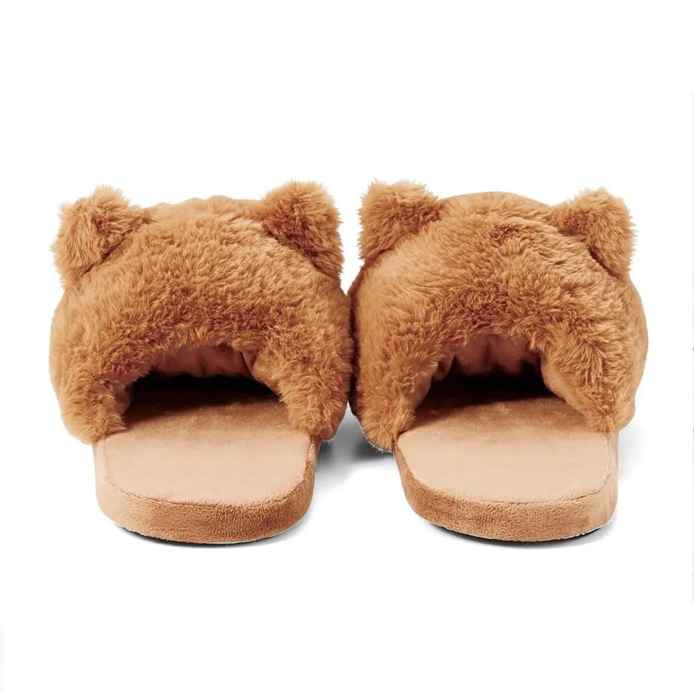 Fluffy Cat Slippers