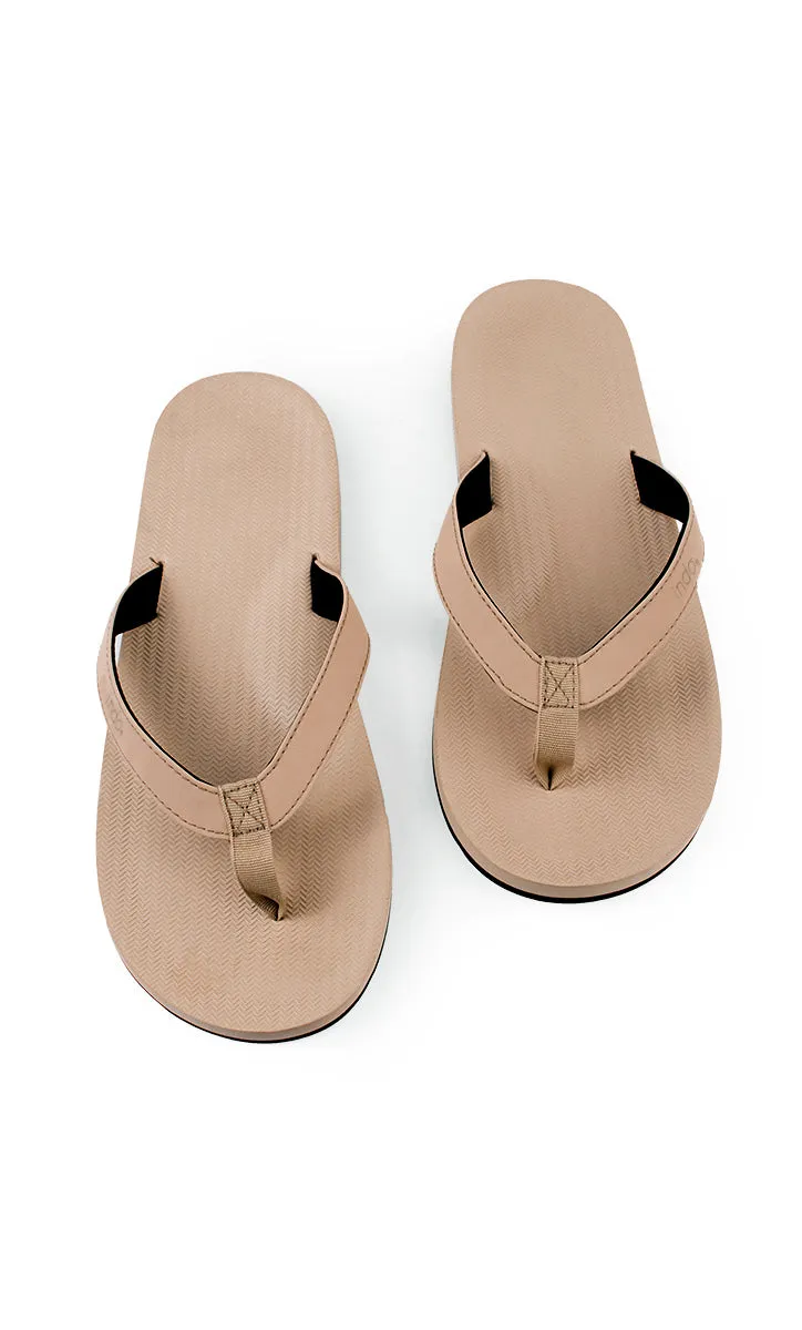 Indosole Essentials Flip Flops Men Light Soil