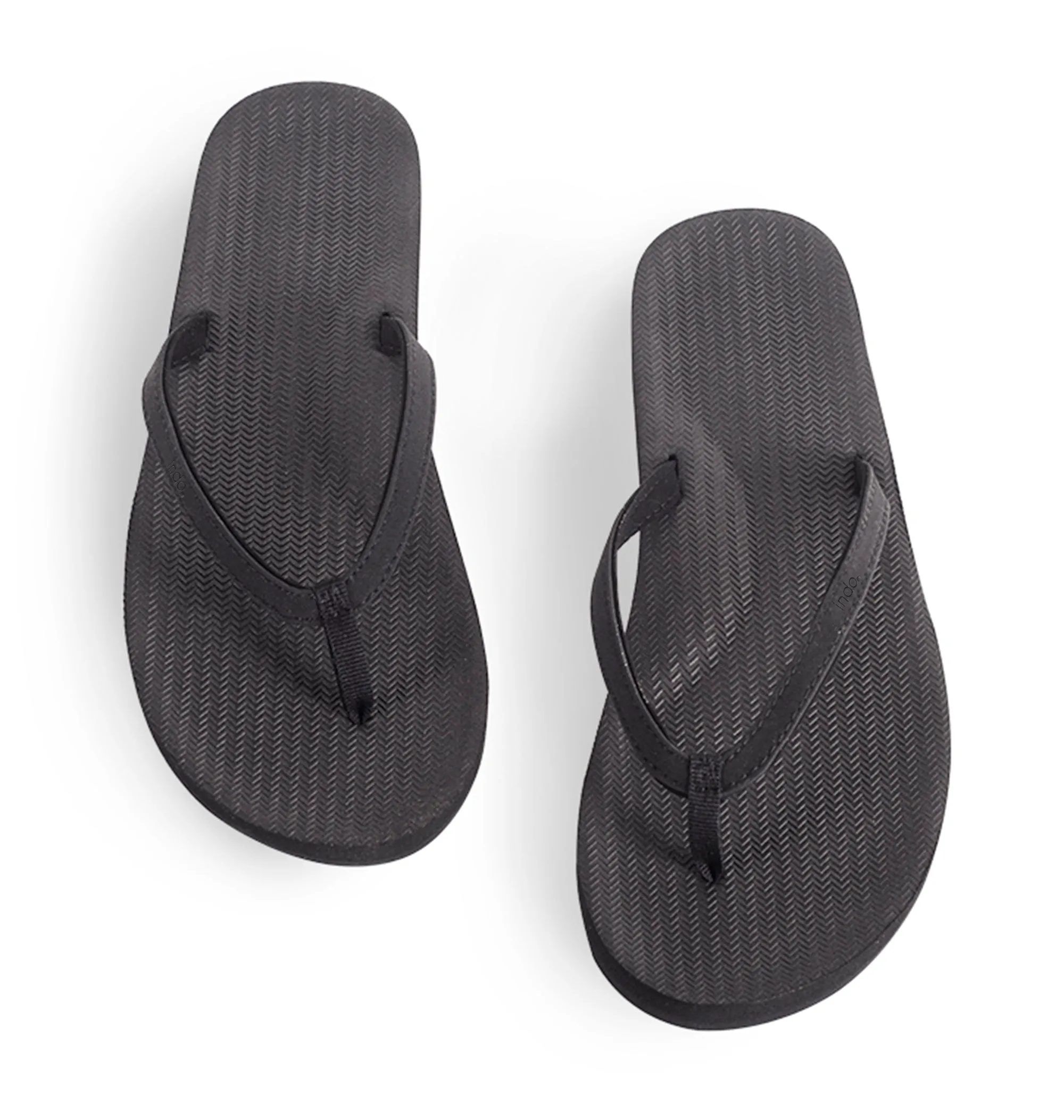Indosole Essentials Flip Flops Women Black