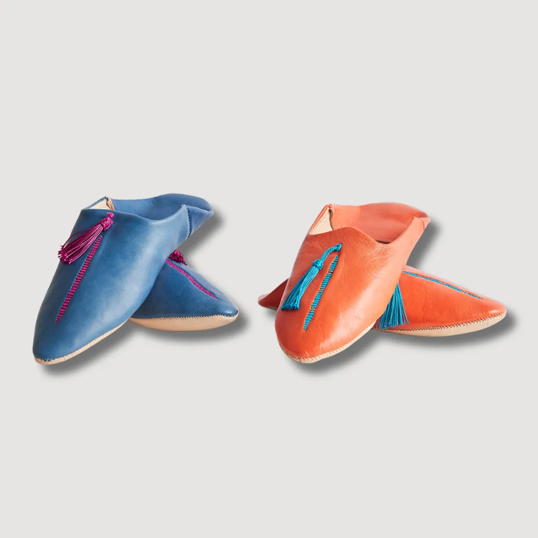Moroccan Leather Slippers