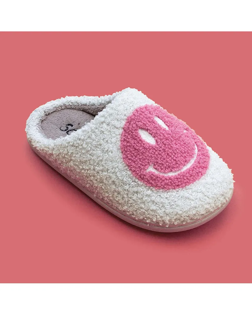 So Danca Joyful Soles Smiley Face Slippers - BT50 - Womens