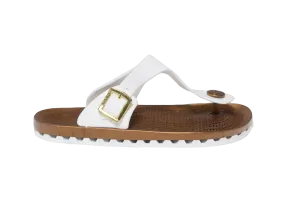 Taormina - Prestige Thong Sandal - White